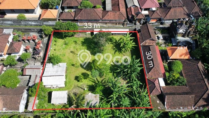 Kavling Tanah untuk Dijual di Singapadu, Gianyar, Luas 928m2 Kavling Tanah untuk Dijual di Singapadu, Gianyar, Luas 928m2