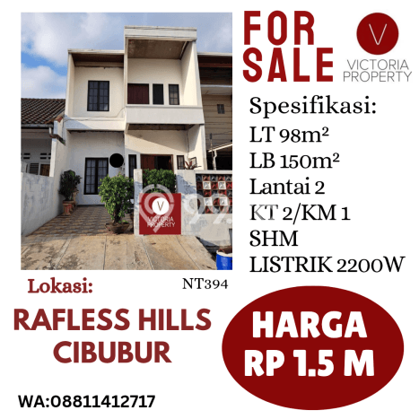 Dijual Cepat Rumah Bagus Siap Huni LB 150m2 di Tapos, Depok Dijual Cepat Rumah Bagus Siap Huni LB 150m2 di Tapos, Depok