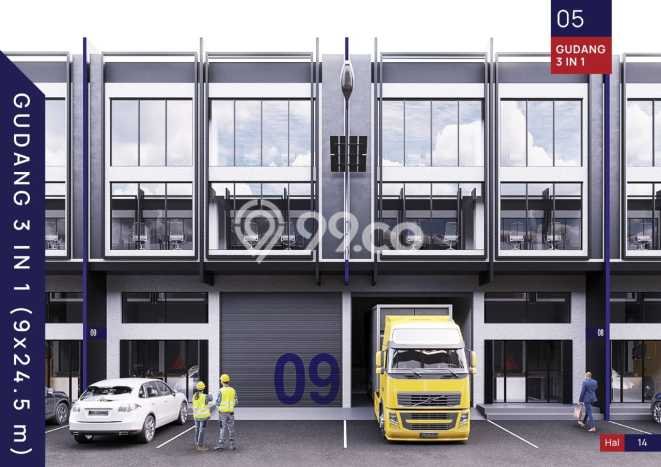 Gudang Dijual di Tangerang LT 382m2, LB 526m2 untuk Investasi Gudang Dijual di Tangerang LT 382m2, LB 526m2 untuk Investasi