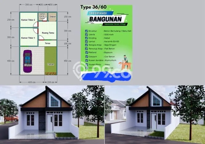 Hunian Murah Dijual di Babelan, Bekasi Harga Rp 230 Juta Hunian Murah Dijual di Babelan, Bekasi Harga Rp 230 Juta