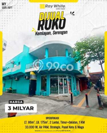 Ruko Dijual di Serengan LT 86m2, LB 175m2 Solusi Investasi Cerdas Ruko Dijual di Serengan LT 86m2, LB 175m2 Solusi Investasi Cerdas