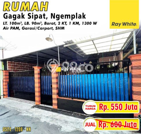 Dijual Rumah 2 Kamar Lokasi Ideal Nyaman dan Strategis di Ngemplak Dijual Rumah 2 Kamar Lokasi Ideal Nyaman dan Strategis di Ngemplak