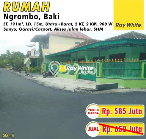 For Sale Rumah 2 Kamar Lokasi Strategis Bagus dan Strategis di Baki For Sale Rumah 2 Kamar Lokasi Strategis Bagus dan Strategis di Baki
