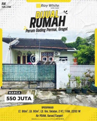 Rumah Modern Cantik 2 KT Bisa Langsung Pindah di Grogol Rumah Modern Cantik 2 KT Bisa Langsung Pindah di Grogol