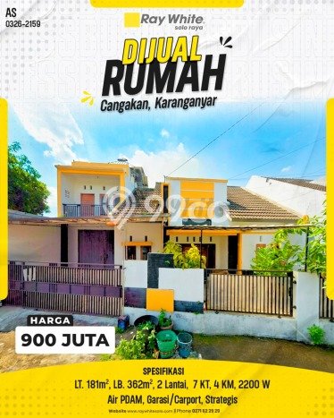 Jual Rumah Bagus Siap Huni LB 362m2 di Karanganyar, Karanganyar Jual Rumah Bagus Siap Huni LB 362m2 di Karanganyar, Karanganyar