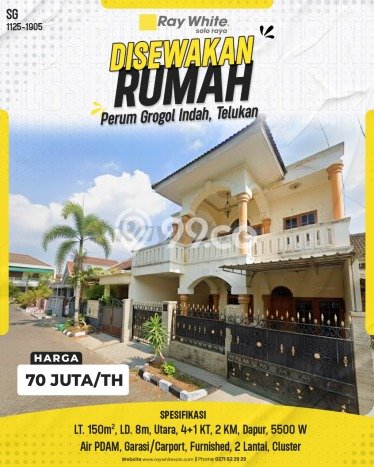 Rumah Cantik Siap Huni Di Solo Baru Luas 200m2 Lokasi Strategis Rumah Cantik Siap Huni Di Solo Baru Luas 200m2 Lokasi Strategis