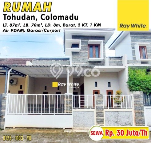 Disewakan Segera Rumah Kondisi Bagus di Area Colomadu, Solo Disewakan Segera Rumah Kondisi Bagus di Area Colomadu, Solo