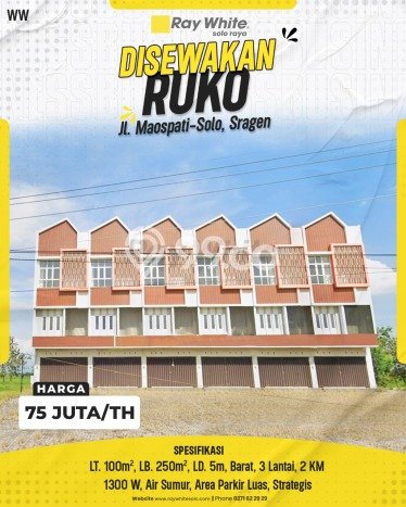 Disewakan Ruko Bisnis di Masaran Sragen Harga Sewa Menarik Bisa Nego Disewakan Ruko Bisnis di Masaran Sragen Harga Sewa Menarik Bisa Nego