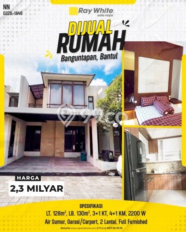 Jual Rumah Modern 3 KT di Bantul, Yogyakarta Jual Rumah Modern 3 KT di Bantul, Yogyakarta