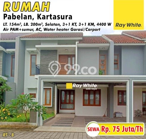 Lokasi strategis! Rumah siap huni dikontrakkan di Pabelan LB 200m2 Lokasi strategis! Rumah siap huni dikontrakkan di Pabelan LB 200m2