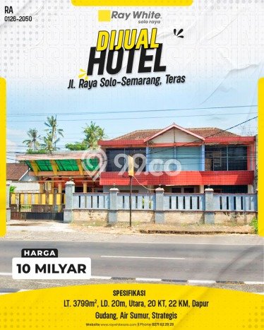 Hunian Eksklusif Dijual LT 3799m2 di Teras, Boyolali Hunian Eksklusif Dijual LT 3799m2 di Teras, Boyolali