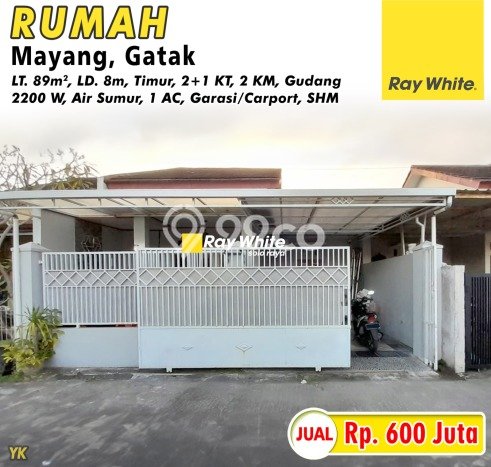 Jual Rumah Favorit Siap Huni LB 89m2 di Baki, Sukoharjo Jual Rumah Favorit Siap Huni LB 89m2 di Baki, Sukoharjo