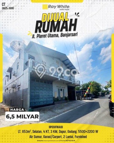 Dijual Rumah Mewah Exclusive di Banjarsari, Solo Dijual Rumah Mewah Exclusive di Banjarsari, Solo