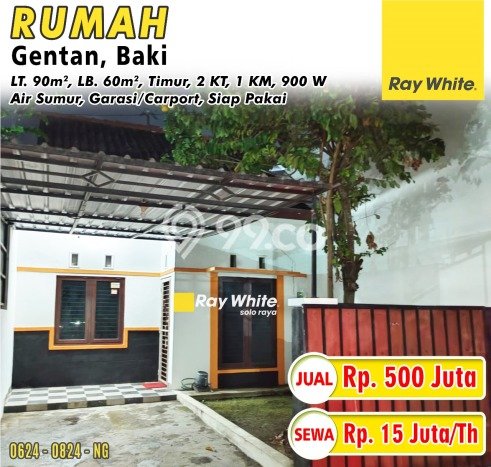 Rumah Murah LT 90m2 di Gentan Lingkungan Asri Rumah Murah LT 90m2 di Gentan Lingkungan Asri