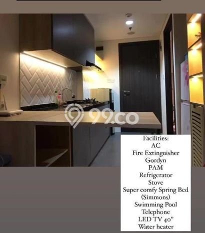 Apartemen Minimalis di Pondok Aren Tangerang Selatan dengan 1 KT & 1 KM Apartemen Minimalis di Pondok Aren Tangerang Selatan dengan 1 KT & 1 KM