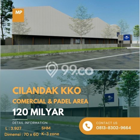 Area Ramai! Komersial Dijual di Cilandak untuk Bisnis Luas Bangunan 2700m2 Area Ramai! Komersial Dijual di Cilandak untuk Bisnis Luas Bangunan 2700m2