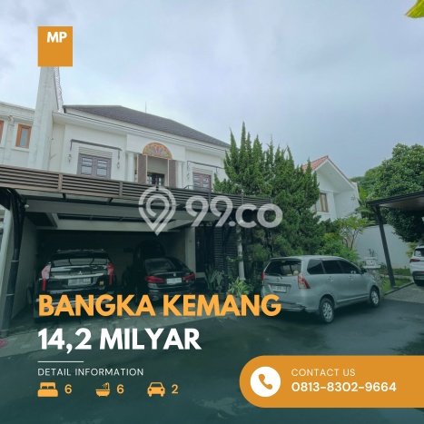 Ready to Use! Luxury House LT 310m2 Desain Modern di Kemang Ready to Use! Luxury House LT 310m2 Desain Modern di Kemang