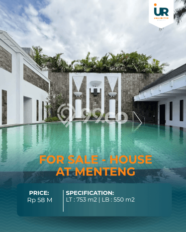 Siap Huni Rumah Mewah 4 Kamar di Menteng Dekat ke Mana Pun Siap Huni Rumah Mewah 4 Kamar di Menteng Dekat ke Mana Pun