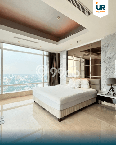 Apartemen Nyaman untuk Disewa di Jakarta Pusat, 4 Kamar Tidur dan 3 Kamar Mandi Apartemen Nyaman untuk Disewa di Jakarta Pusat, 4 Kamar Tidur dan 3 Kamar Mandi