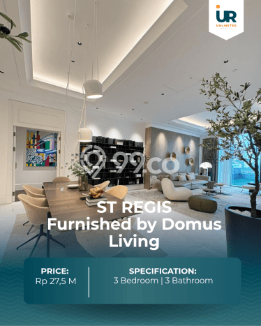 Paling Dicari! Apartemen Eksklusif Dijual di Setiabudi Punya 3 Bedroom Paling Dicari! Apartemen Eksklusif Dijual di Setiabudi Punya 3 Bedroom