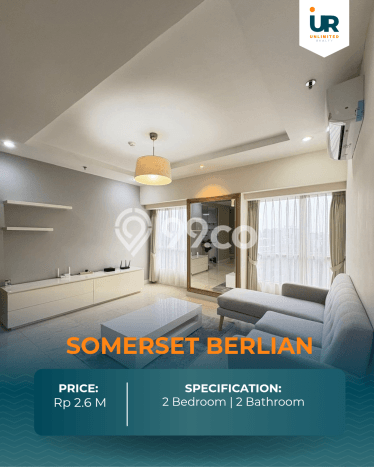 Siap Huni Apartemen Prestisius di Simprug 2 Kamar & 2 Kamar Mandi Siap Huni Apartemen Prestisius di Simprug 2 Kamar & 2 Kamar Mandi