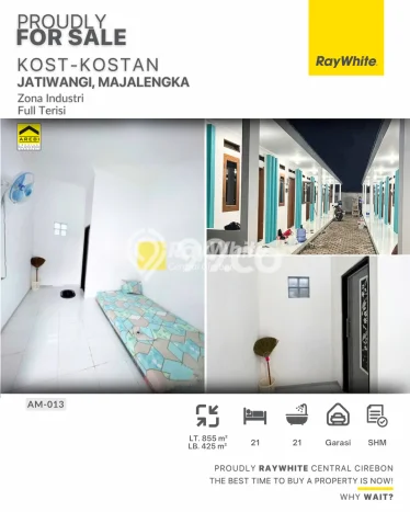 Dijual Segera Kost 21 Kamar, 21 Kamar Mandi di Jatiwangi, Majalengka, Luas 425m2 Dijual Segera Kost 21 Kamar, 21 Kamar Mandi di Jatiwangi, Majalengka, Luas 425m2