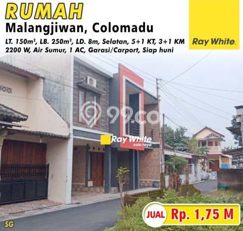 Dijual Cepat Rumah Bagus Siap Huni LB 250m2 di Colomadu, Karanganyar Dijual Cepat Rumah Bagus Siap Huni LB 250m2 di Colomadu, Karanganyar