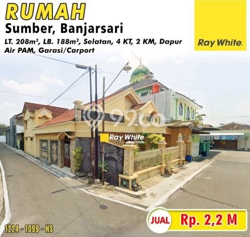 Rumah Strategis Modern Lb 188m2 di Banjarsari, Solo Rumah Strategis Modern Lb 188m2 di Banjarsari, Solo
