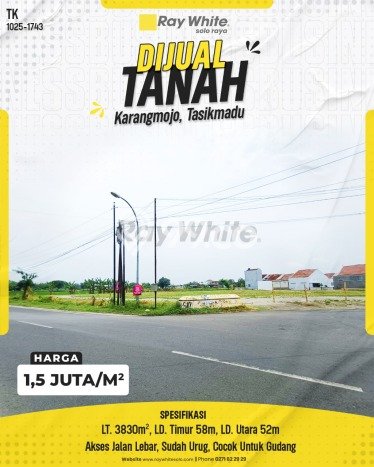 Kavling Tanah Dijual di Tasikmadu Karanganyar Spesifikasi 3830m2 Kavling Tanah Dijual di Tasikmadu Karanganyar Spesifikasi 3830m2