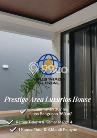 Ready to Use! Premium House LT 307m2 Desain Elegan di Radio Dalam Ready to Use! Premium House LT 307m2 Desain Elegan di Radio Dalam