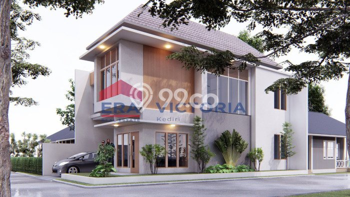 Rumah Strategis Modern Lb 125m2 di Ngasem, Kediri Rumah Strategis Modern Lb 125m2 di Ngasem, Kediri