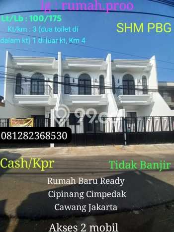 Jual Rumah Eksklusif 3 KT di Cawang, Jakarta Timur Jual Rumah Eksklusif 3 KT di Cawang, Jakarta Timur
