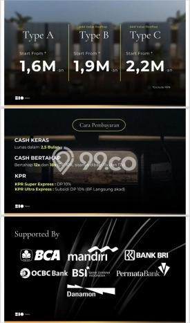 New Open Bio District Type A Lt 60m2 , 2 Lantai Bsd City New Open Bio District Type A Lt 60m2 , 2 Lantai Bsd City