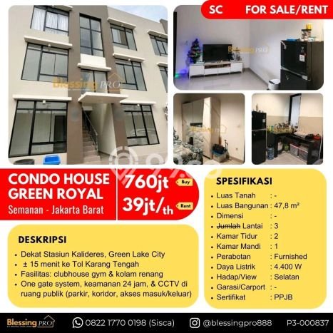 Rumah Kontrakan Jakarta Barat LT 48m2 LB 48m2 Area Kalideres Rumah Kontrakan Jakarta Barat LT 48m2 LB 48m2 Area Kalideres
