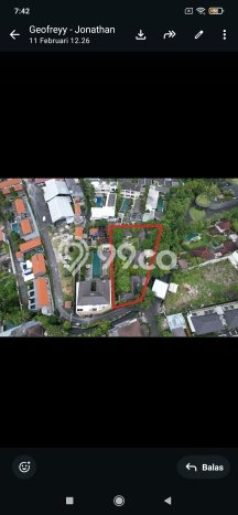 Dijual Tanah Lokasi Seminyak, Badung Seluas 1275m2 Dijual Tanah Lokasi Seminyak, Badung Seluas 1275m2