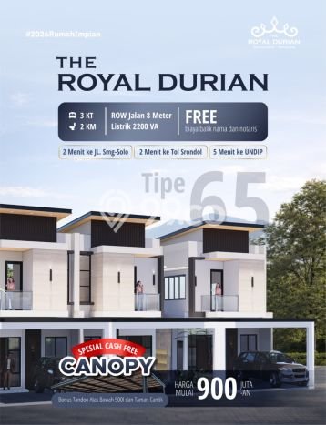 Rumah Modern Minimalis 3 KT Siap Huni di Banyumanik Rumah Modern Minimalis 3 KT Siap Huni di Banyumanik