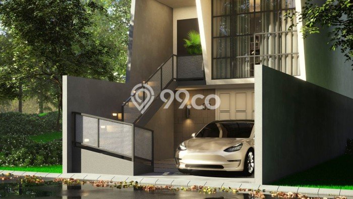 For Sale! Luxury House LT 90m2 Desain Modern di Tomang For Sale! Luxury House LT 90m2 Desain Modern di Tomang