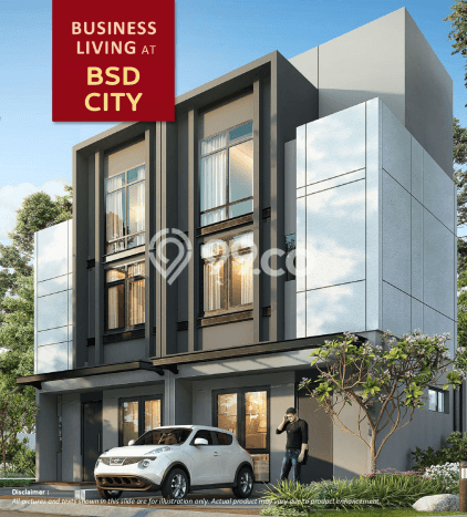 Ruko Dijual di BSD LT 50m2, LB 91m2 Solusi Investasi Cerdas Ruko Dijual di BSD LT 50m2, LB 91m2 Solusi Investasi Cerdas