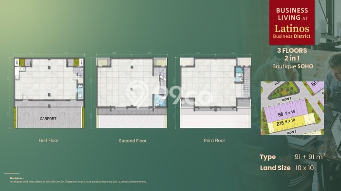 Ruko Dijual di BSD LT 50m2, LB 91m2 Solusi Investasi Cerdas Ruko Dijual di BSD LT 50m2, LB 91m2 Solusi Investasi Cerdas