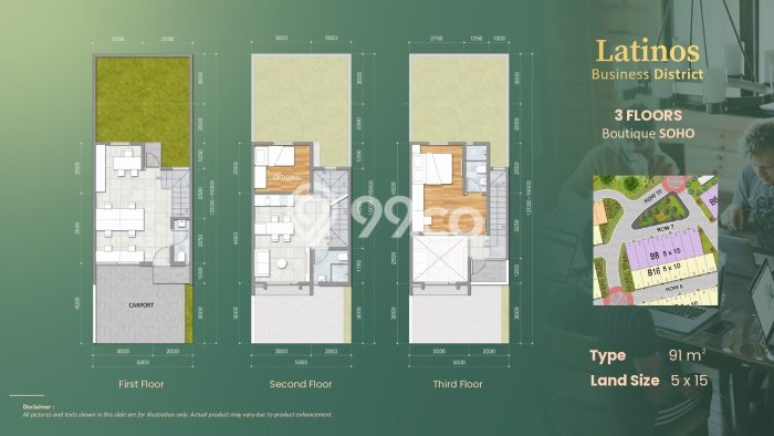 Ruko Dijual di BSD LT 50m2, LB 91m2 Solusi Investasi Cerdas Ruko Dijual di BSD LT 50m2, LB 91m2 Solusi Investasi Cerdas