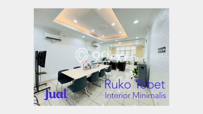 Ruko Dijual di Tebet LT 63m2, LB 238m2 untuk Investasi Ruko Dijual di Tebet LT 63m2, LB 238m2 untuk Investasi