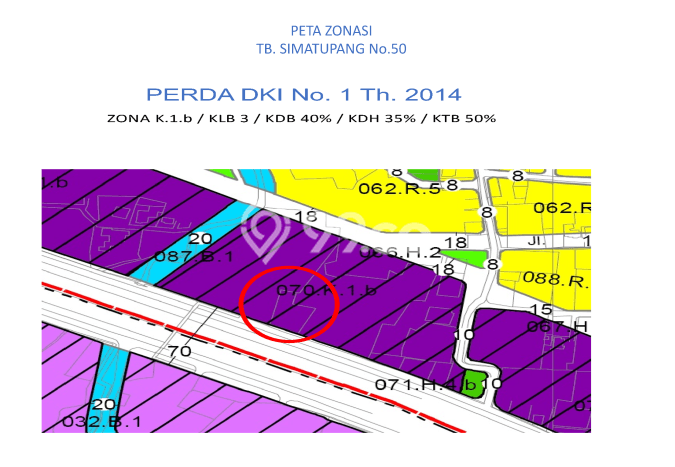 Kavling Tanah untuk Dijual di TB Simatupang, Jakarta Selatan, Luas 734m2 Kavling Tanah untuk Dijual di TB Simatupang, Jakarta Selatan, Luas 734m2