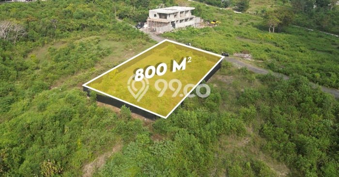 Tanah Kavling Dijual di Ungasan, Badung dengan Luas Tanah 800m2 Tanah Kavling Dijual di Ungasan, Badung dengan Luas Tanah 800m2