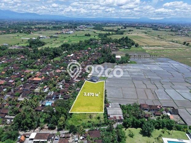 Disewakan Tanah di Tabanan, Luas 2870m2 Area Berkembang Disewakan Tanah di Tabanan, Luas 2870m2 Area Berkembang
