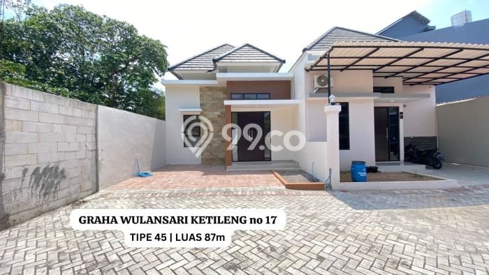 Rumah Modern 2 KT di Ketileng Semarang Rumah Modern 2 KT di Ketileng Semarang