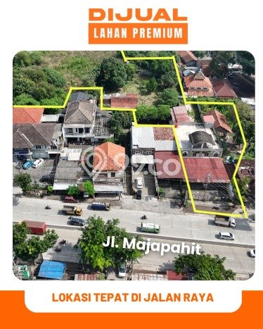 Dijual Tanah 7252m2 di Majapahit, Semarang Dijual Tanah 7252m2 di Majapahit, Semarang
