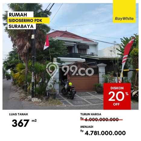 Best Deal Hunian Mewah Ideal dan Luas di Wonocolo, Surabaya Best Deal Hunian Mewah Ideal dan Luas di Wonocolo, Surabaya