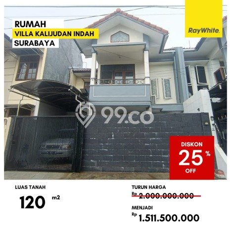 Rumah Modern Cantik 2 KT Siap Huni di Mulyorejo Rumah Modern Cantik 2 KT Siap Huni di Mulyorejo