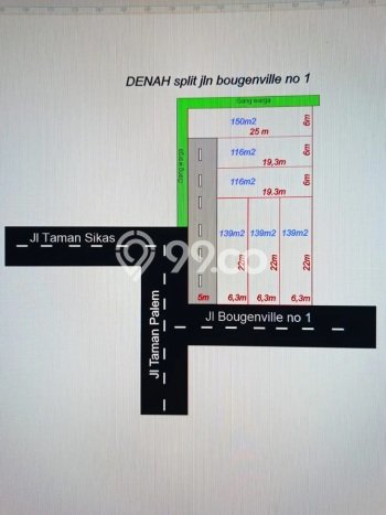 Lahan untuk Dijual Lokasi Babakan Ciparay, Bandung Luas 1000m2 SHM Lahan untuk Dijual Lokasi Babakan Ciparay, Bandung Luas 1000m2 SHM