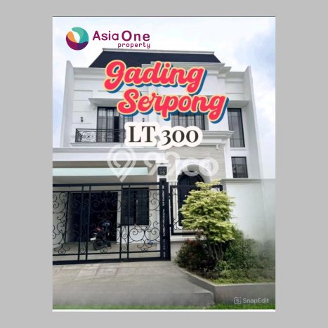 Rumah Elit Modern Siap Huni di Sektor 1A-Gading Serpong Tangerang Rumah Elit Modern Siap Huni di Sektor 1A-Gading Serpong Tangerang
